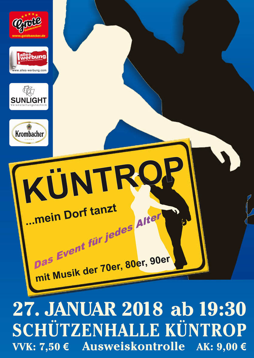 Plakat Küntrop tanzt 2018