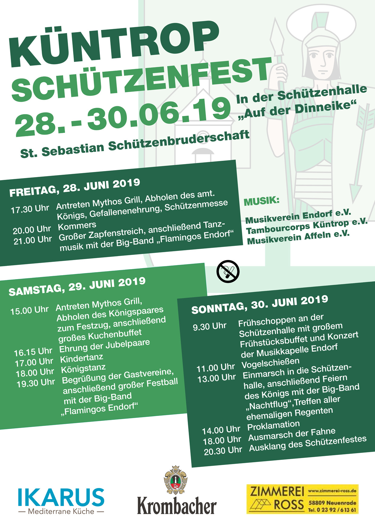 Schützenfest 2019 in Küntrop